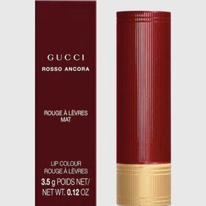 NIB ✅ Gucci #509 ROSSO ANCORA Velvet Matte Lipstick LIMITED EDITION ✨ BNIB